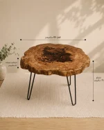 میز عسلی چوبی