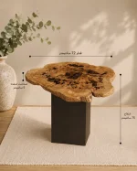 میز پذیرایی چوبی