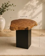 میز پذیرایی چوبی